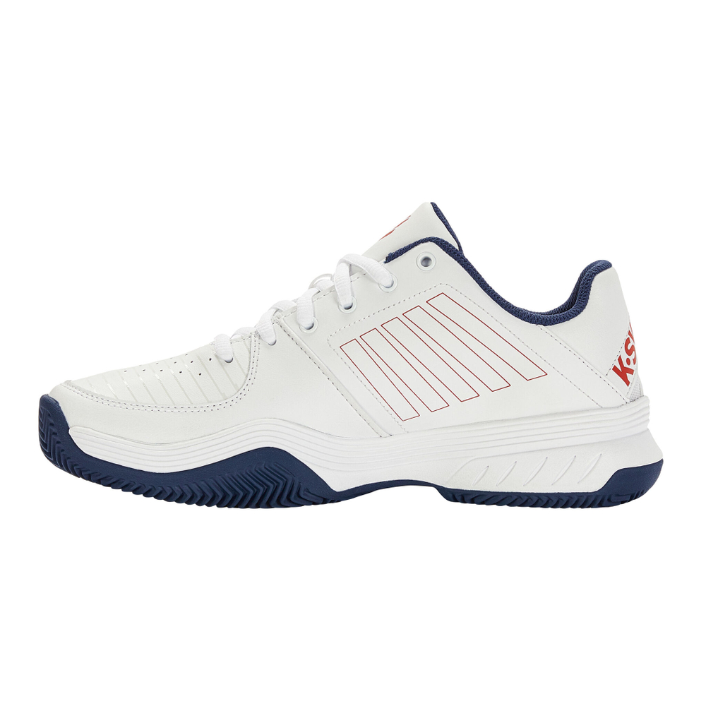 Мужские теннисные кроссовки K-Swiss Court Express Clay Court Shoe Men - White, Dark Blue