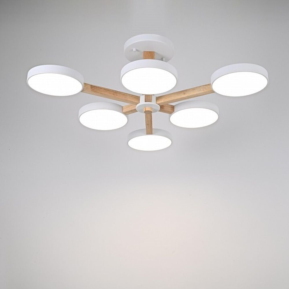 Люстра на штанге Imperiumloft TURNA White TURNA-B01