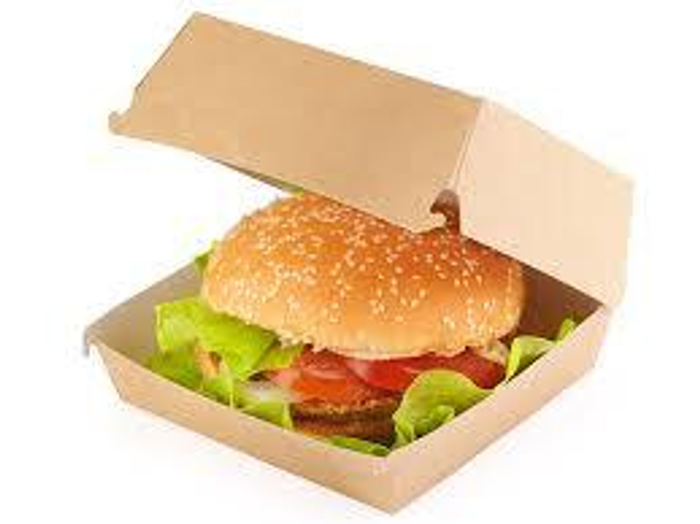 Коробка для гамбургера ECO BURGER ХL 130х130х110мм