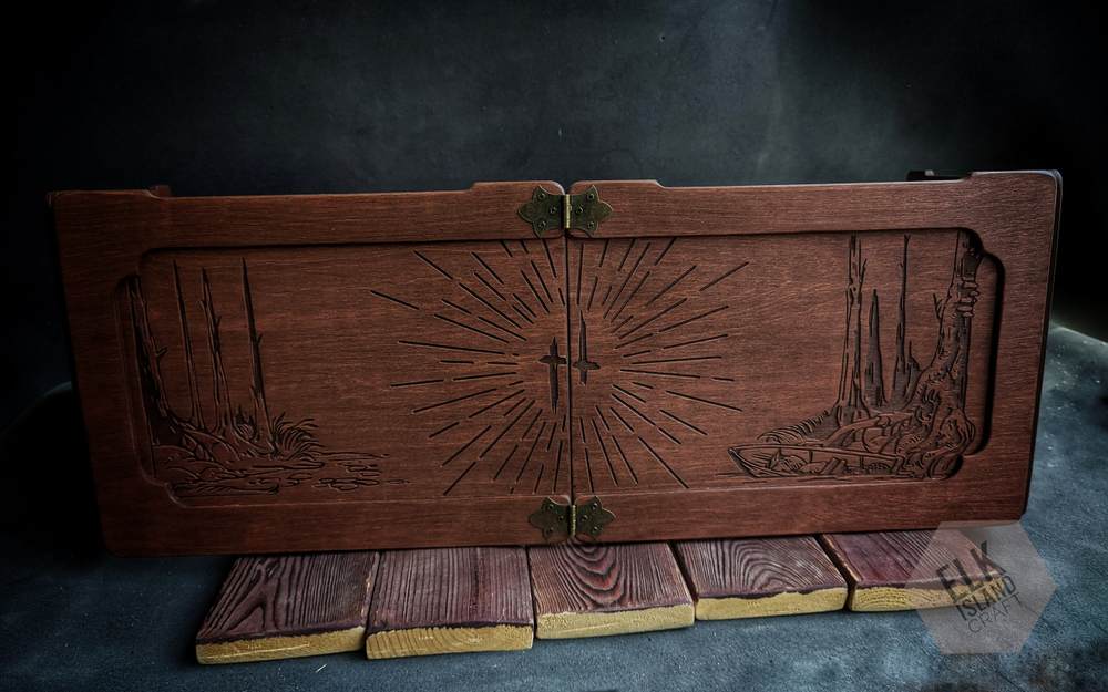 Ширма горизонтальная 4 створки.