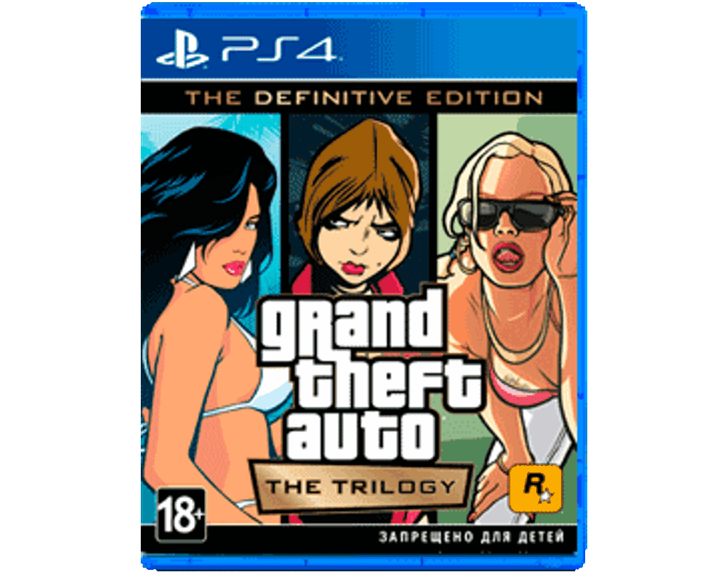 Grand Theft Auto GTA Trilogy Definitive Edition (PS4) NEW