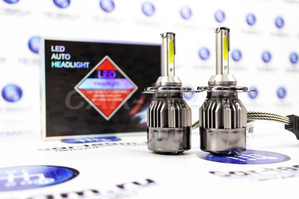 Автолампы светодиодные LED C10 6000К цоколь H11