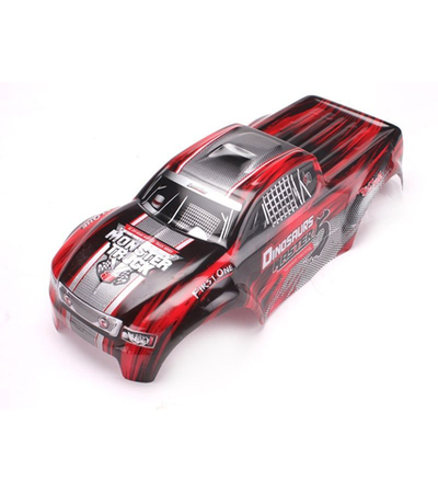 Красный кузов для монстра 1/8