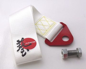 Стропа буксировочная J'S Racing белая