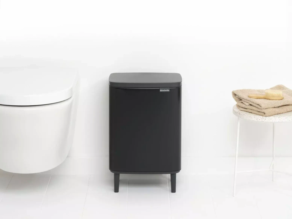 Brabantia - Контейнер для мусора Bo Touch Hi 12л матовый черный / артикул   227226  / GTIN 8710755227226