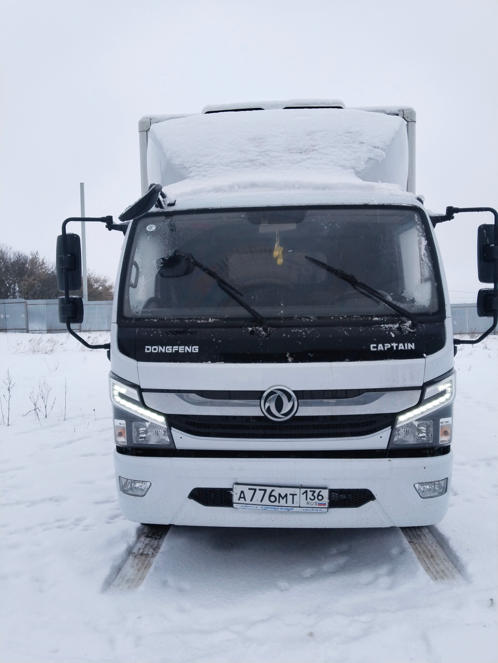 DongFeng C120 Изотермический/рефрижератор с гидробортом АФ-475400-02 (Изотермический, Дизельный, 3.8