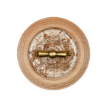 Выключатель 1кл., перекрестный, керамика, цвет мрамор B1-203-09