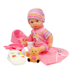 Пупс озвуч. 40см Мой малыш, пьет, писает, с аксесс. коробка 200341446