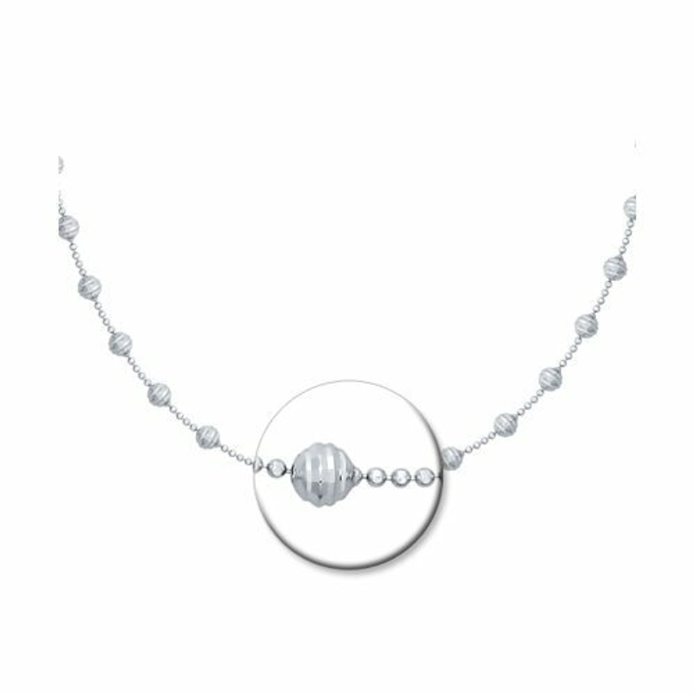 Колье из серебра