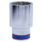 KING TONY (623046M) Головка торцевая глубокая двенадцатигранная 3/4", 46 мм