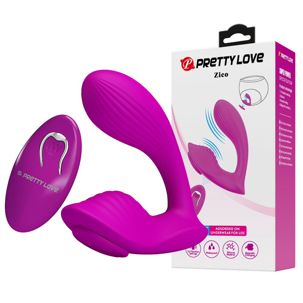 Вибратор в трусики Pretty Love Zico BW-022101W