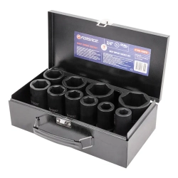 Головки ударные, набор 10пр., 3/4''(6гр.) Forsage F-6108-5MPB