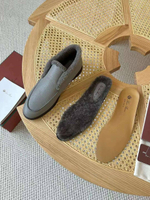 Высокие лоферы Loro Piana