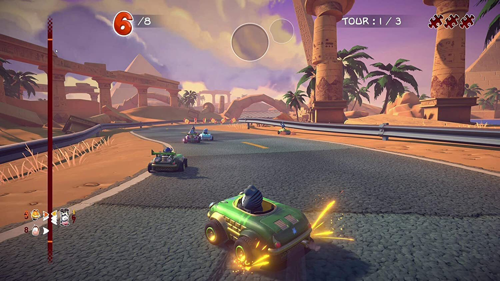 Игра Garfield Kart: Furious Racing (Английская версия) для Nintendo Switch