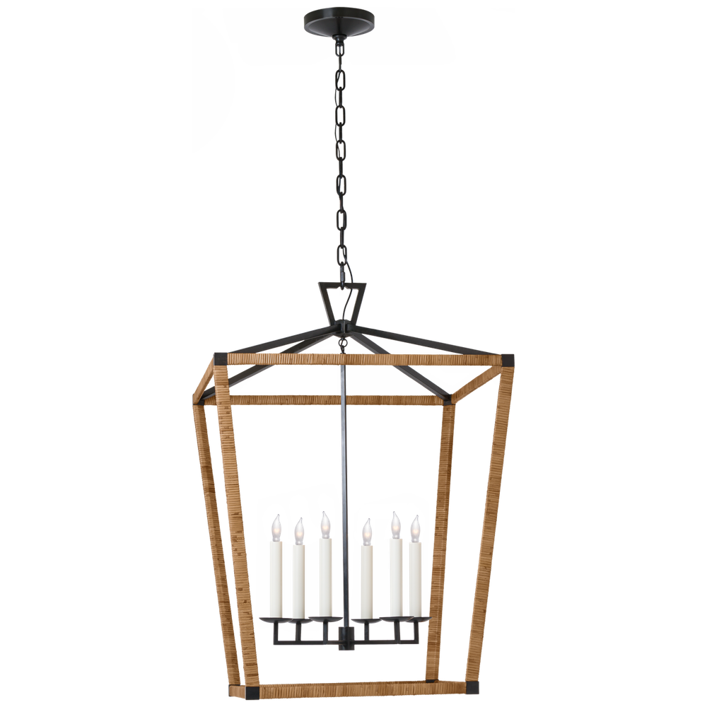 Люстра Visual Comfort Darlana XL Wrapped Lantern