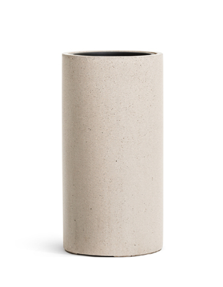 Кашпо TREEZ Effectory - серия Beton - Высокий цилиндр