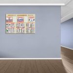 Стенд Антитеррор. Безопасность. ГО и ЧС с карманами А4 150000824