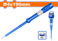 Oтвертка индикаторная 4х190мм (40/480) WADFOW WTP2902