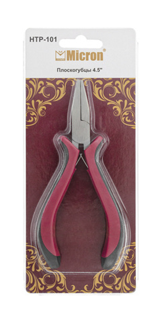 Micron Плоскогубцы 4.5" HTP-101 металл в блистере
