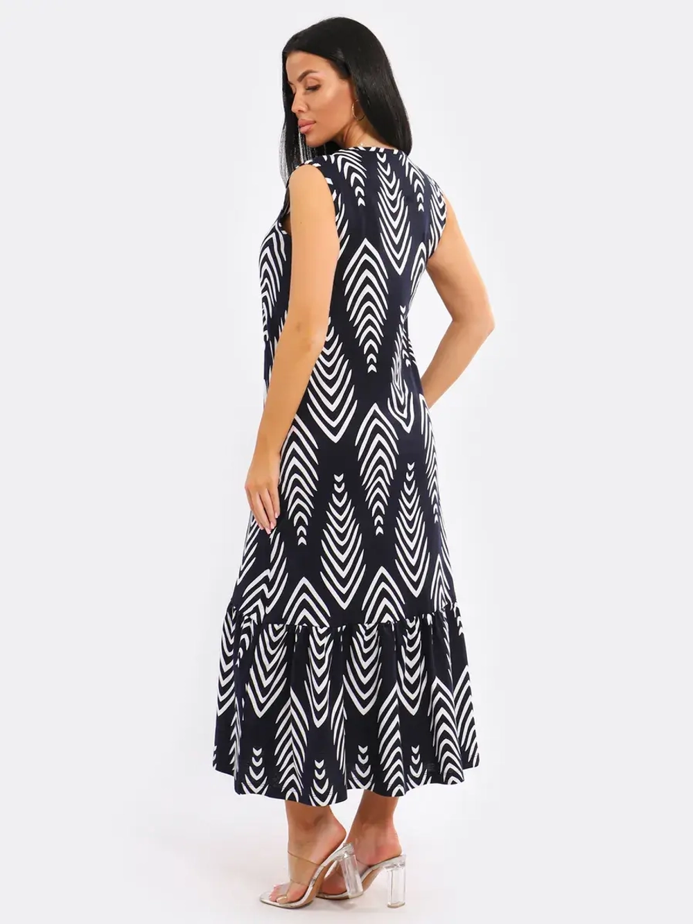 Платье хлопок свободное