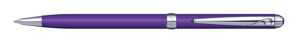 Фото ручка шариковая Pierre Cardin SLIM PC1005BP-83 фиолетового цвета в подарочной  коробке с гарантией