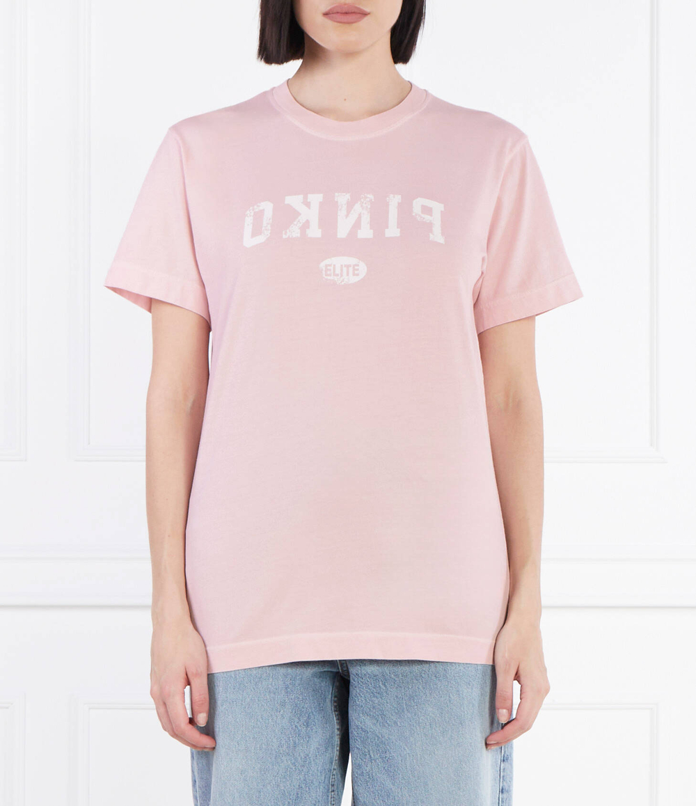 Футболка TIRAMISU Pinko - пудро-розовый(104269 A25Z)