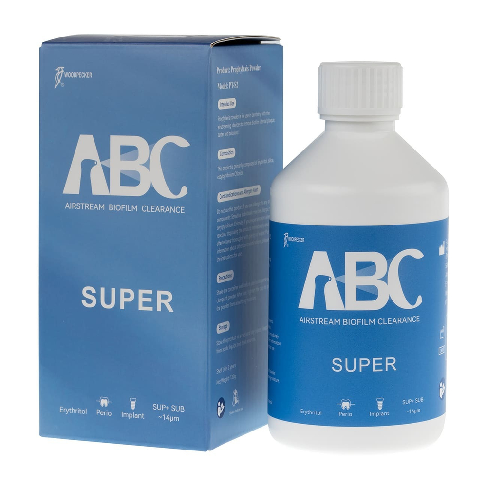 Порошок профилактический "SUPER" 14 мкм на основе эритритола, DTE