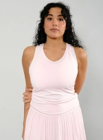 Женский топ RS Court V-Neck Top (Light Pink/White 232W010906/000)