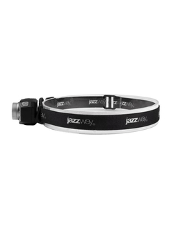 Фонарь аккумуляторный налобный AccuH1-L5WZ-bk zoom LED 5Вт + 2хRED SMD IP54 5 режимов: 100проц. 180лм 3.5ч/50проц. 110лм 5.5ч/30проц. 65лм 15ч/красн. 28ч/мигающ. красн. 12ч аккум. 0.8А.ч управл. жестами черн./сер. JazzWay 5036642