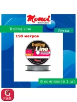 Монофильная леска для рыбалки Momoi Trolling Line