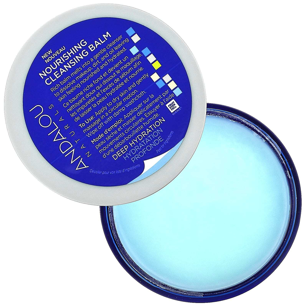 Andalou Naturals, Питательный очищающий бальзам, для глубокого увлажнения, 85 г (3 унции)
