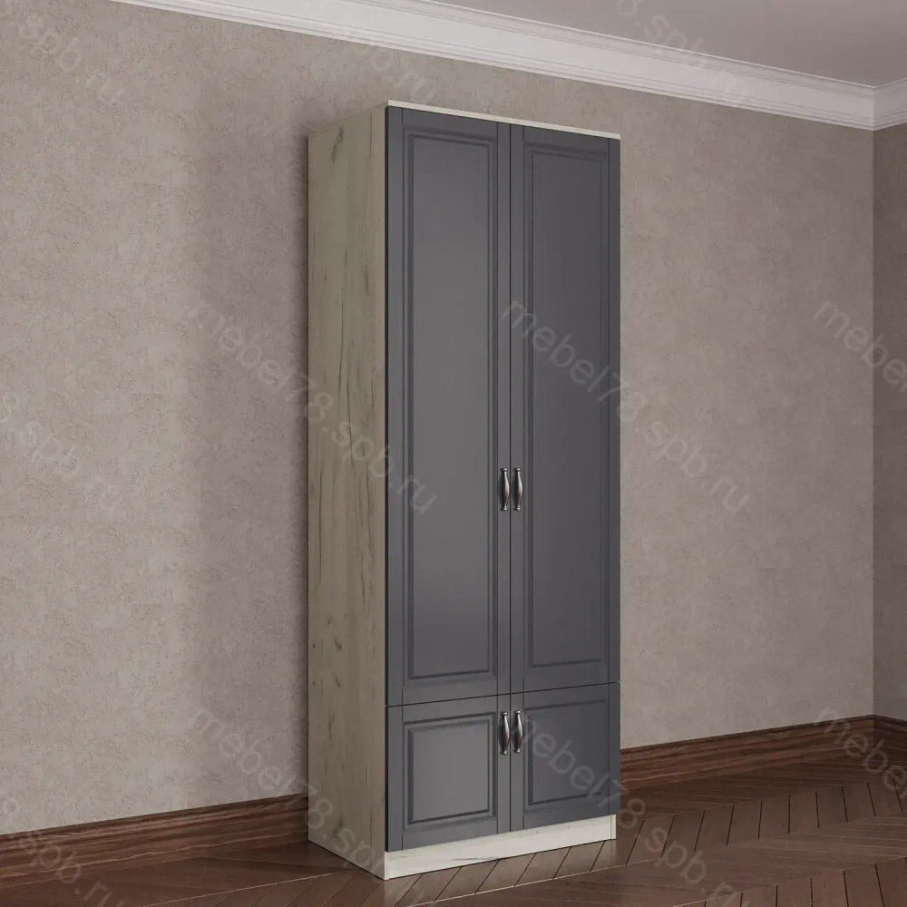 Шкаф распашной с антресолью 2/2 (мадес)