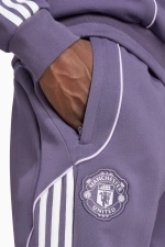 Штаны adidas Manchester United 25/26 Urban Purist Track - фиолетовый