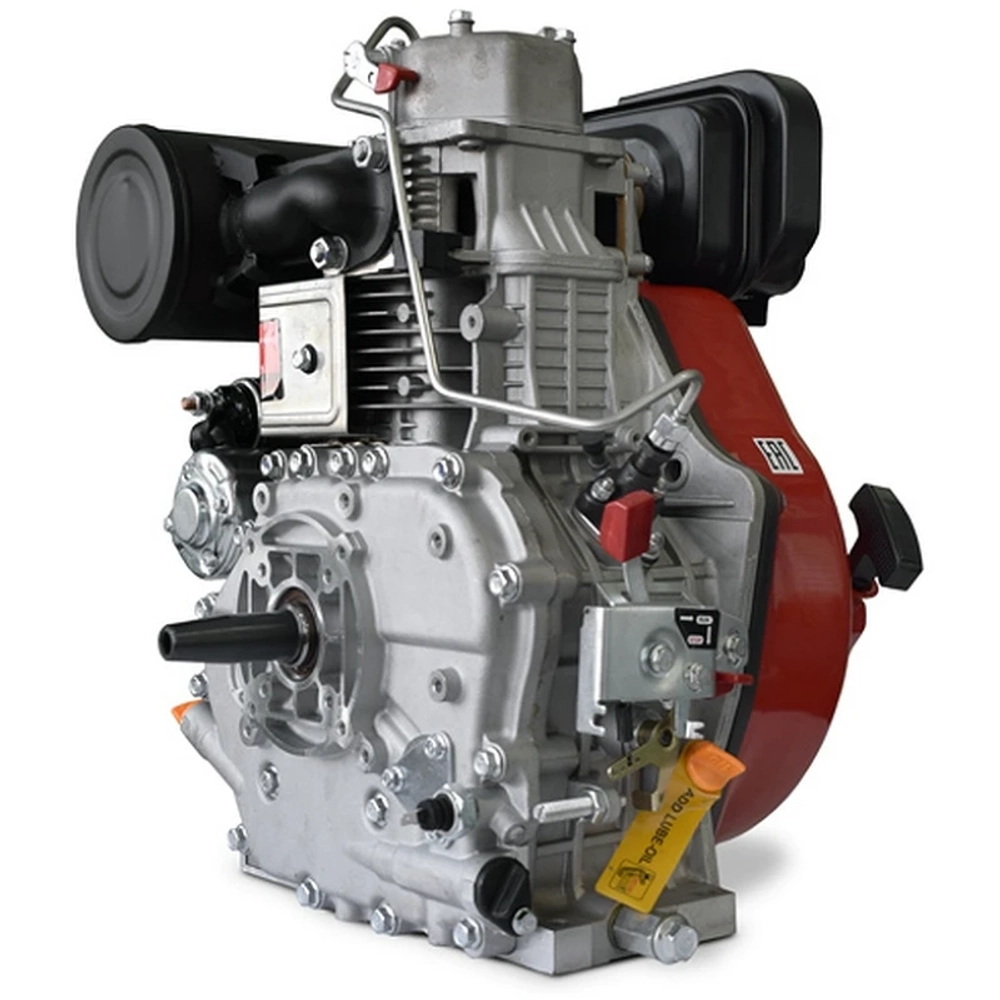 REDVOLT 192FE (V-тип) дизельный двигатель (эл.запуск, без топливного бака) 192F-V-E-W