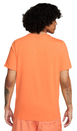 Мужская теннисная футболка Nike Sportswear Club T-Shirt - bright mandarin