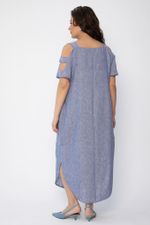 Платье В отпуск (джинс) П13707-8М LT Collection