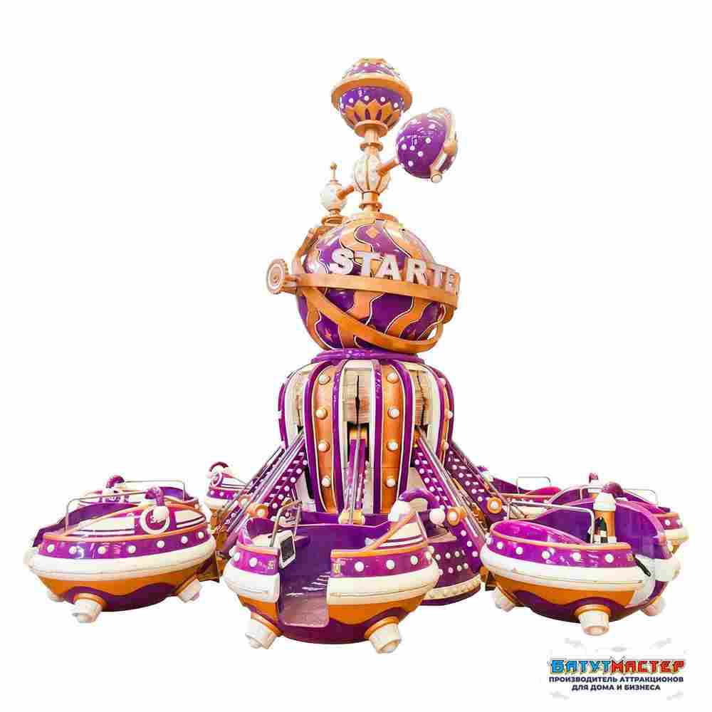 Карусель для парка развлечений «Вокруг Сатурна», 11×11×4 м