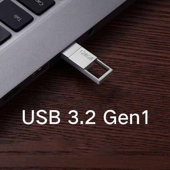 Флеш-память Xiaomi Dual-interface Flash Drive 128GB (BHR8816GL) Silver