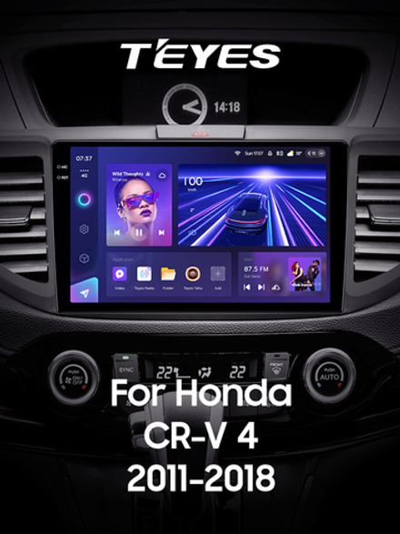 Teyes CC3 2K 10,2"для Honda CR-V 2011-2018