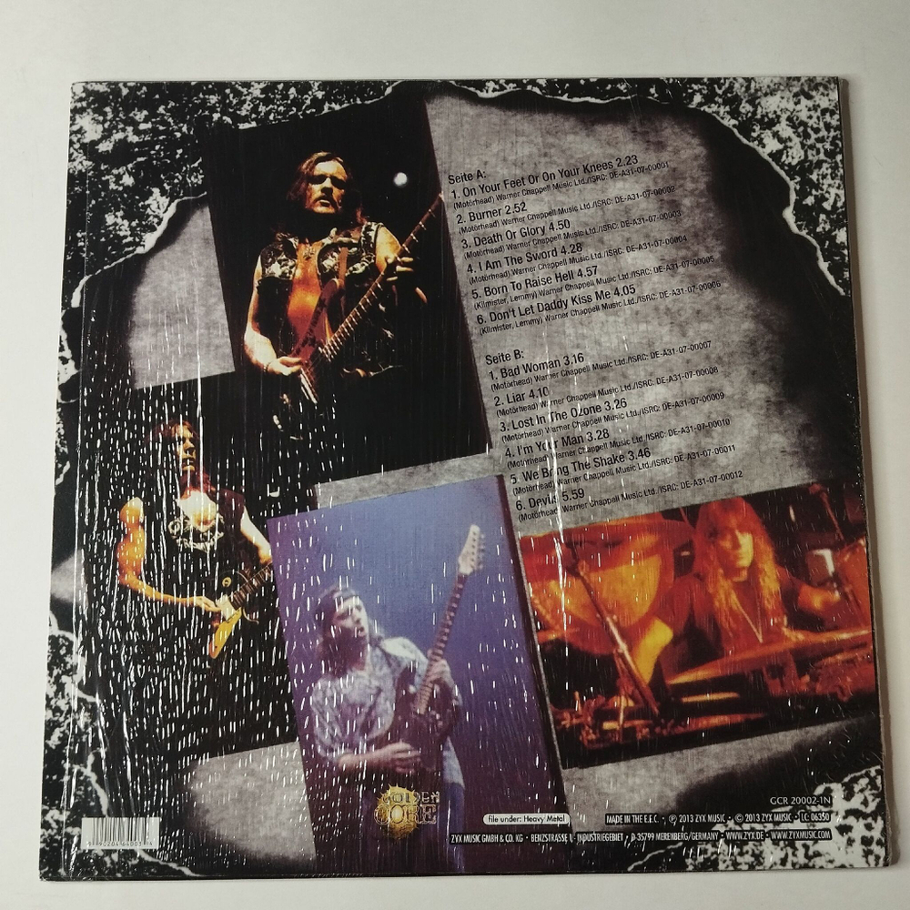 Винтажная виниловая пластинка LP Motorhead Bastards (EU 2013)