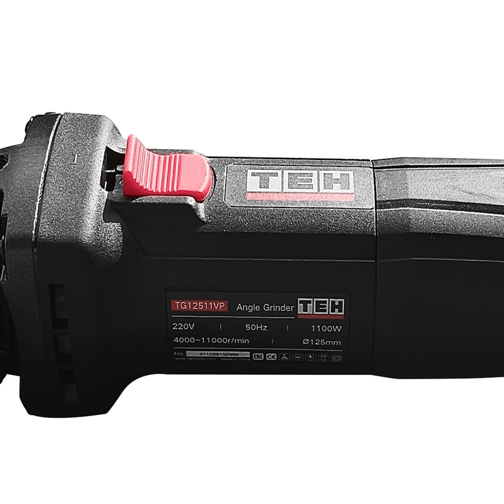 УШМ TEH TG12511VP 125мм с регулировкой оборотов