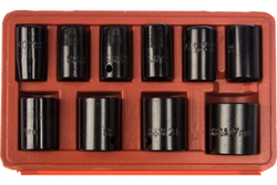 Набор ударных головок 1/2", 10,11,13,14,15,17,19,22,24,27 мм PATRIOT 830902033