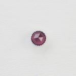 Grisant Cab tops with rose cut stone
