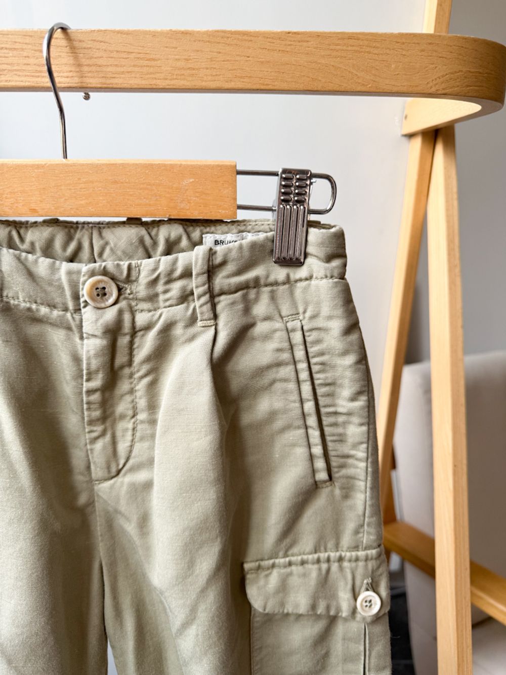 Хлопковые брюки Brunello Cucinelli, 116