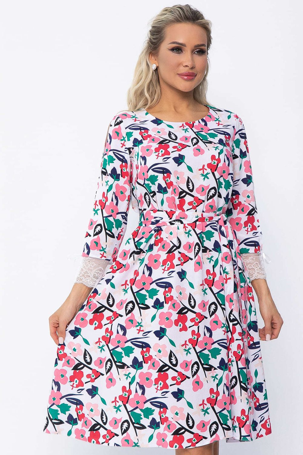 Платье Яна (белое) П13637-33М LT Collection