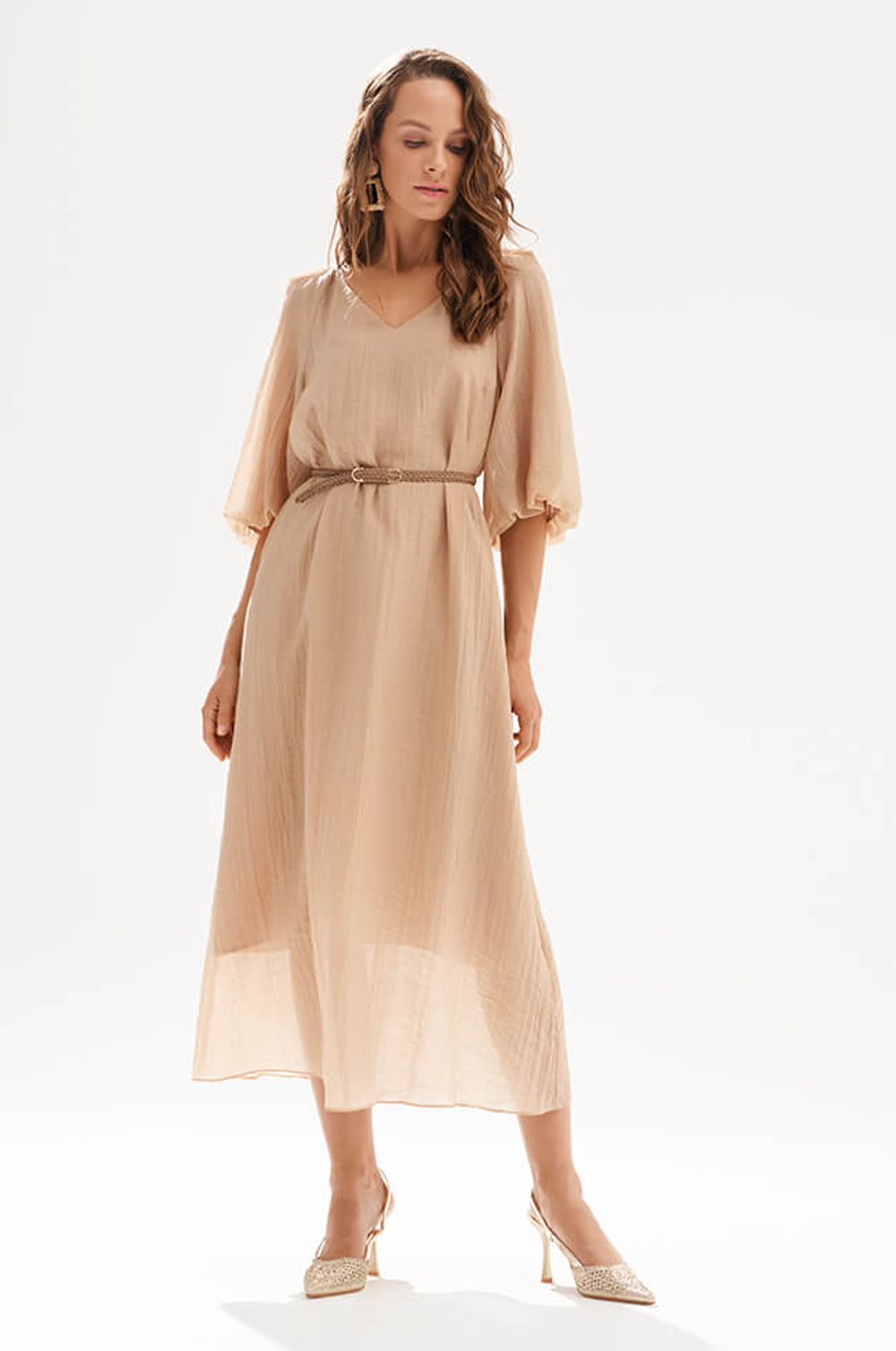 51743 Платье женское (бежевый)