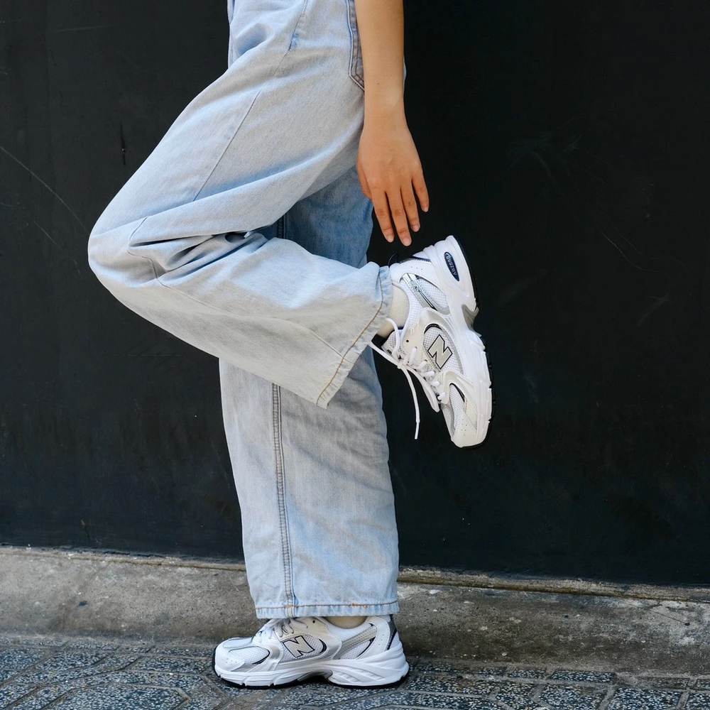 New Balance 530 White Natural Indigo GS
