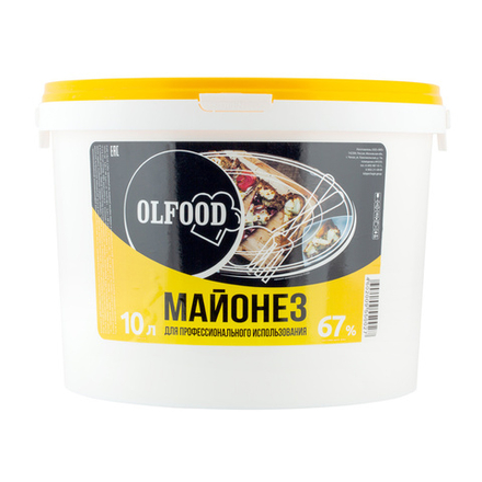 Майонез OlFOOD 67% Professional 10 л/9,4кг