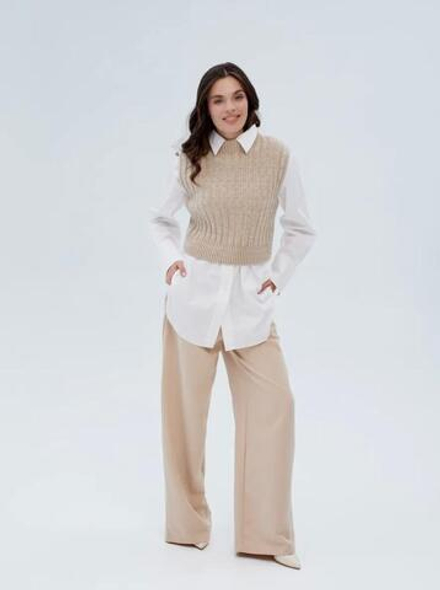 Жилет НК816-08 бежевый