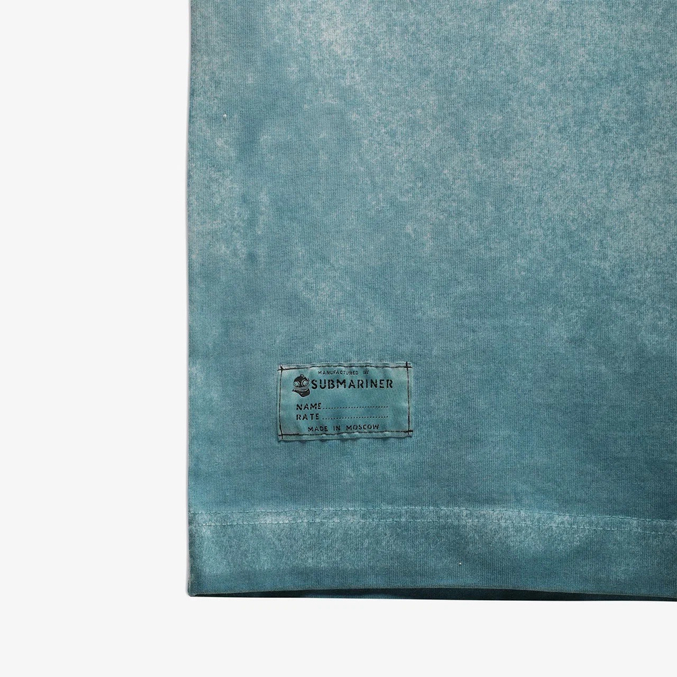 TSHRT_BXFT Sprayed GMD Blue